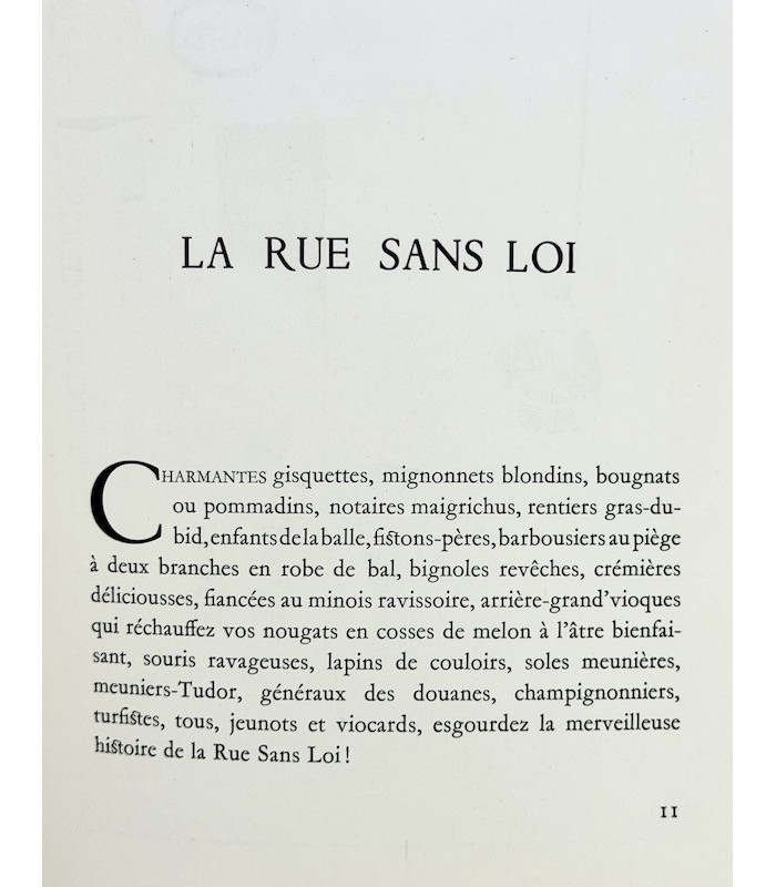 DEVAUX (Pierre) - La rue sans loi - DUBOUT (Albert)