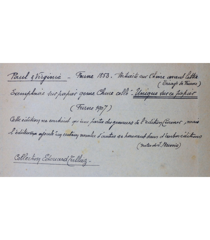 BERNARDIN de SAINT PIERRE (Jacques-Henri) - Paul et Virginie