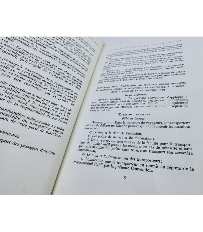 DUBOUT (Albert) - Code du Voyage et du Tourisme