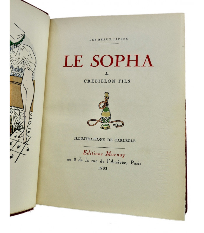 CRÉBILLON (Fils) - Le Sopha - CARLÈGLE