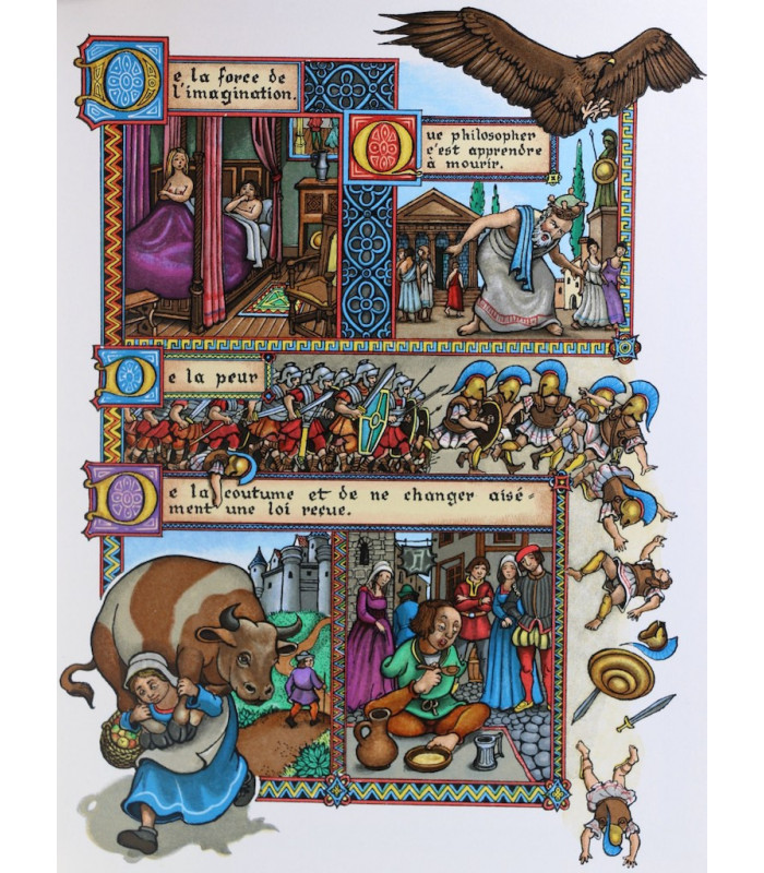 MONTAIGNE (Michel de) - Les Essais de Montaigne - DA ROS