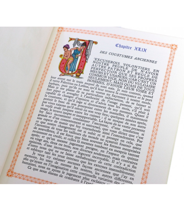 MONTAIGNE (Michel de) - Les Essais de Montaigne - DA ROS