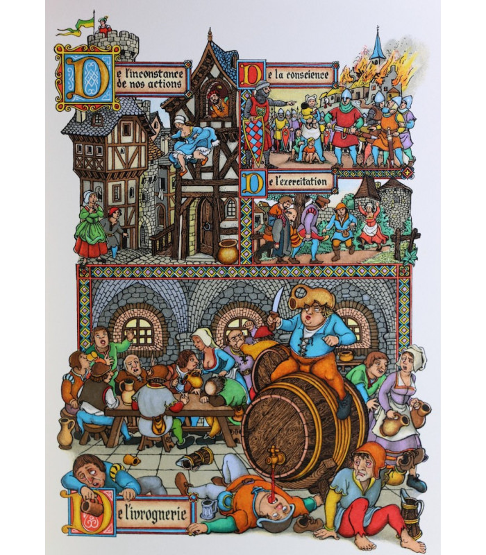 MONTAIGNE (Michel de) - Les Essais de Montaigne - DA ROS