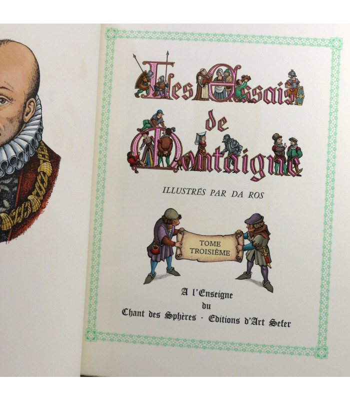 MONTAIGNE (Michel de) - Les Essais de Montaigne - DA ROS