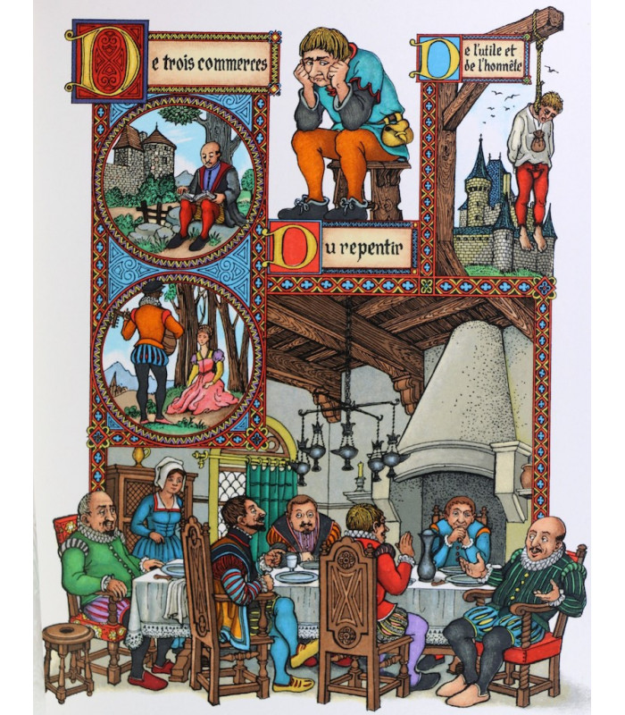 MONTAIGNE (Michel de) - Les Essais de Montaigne - DA ROS