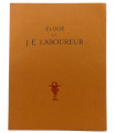 LUCIEN-GRAUX (Docteur) - Éloge de J.-E. Laboureur - LABOUREUR (Jean-Émile)