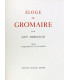 DORNAND (Guy) - Éloge de Gromaire - GROMAIRE (Marcel)
