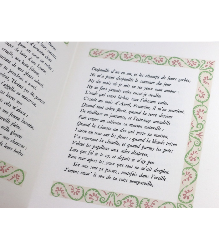 RONSARD (Pierre de) - Les Amours - MARTY (André-E.)