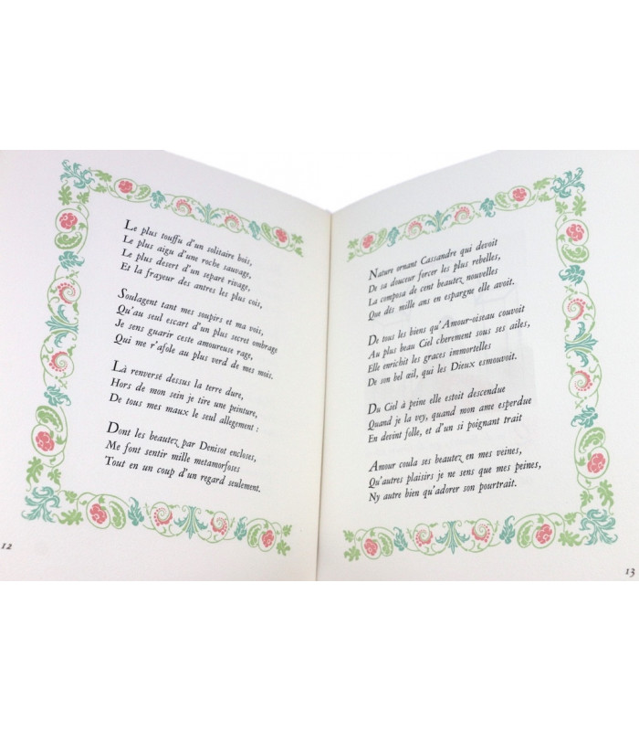 RONSARD (Pierre de) - Les Amours - MARTY (André-E.)
