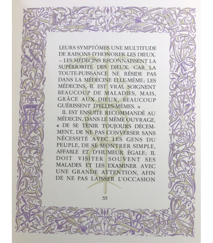 HIPPOCRATE - Les Aphorismes - GRADASSI (Jean)