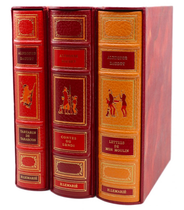 DAUDET (Alphonse) - Tartarin de Tarascon - Contes du lundi - Lettres de mon moulin - LEMARIÉ (Henry)