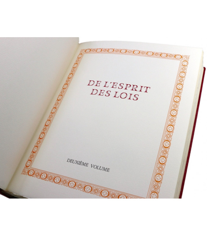 MONTESQUIEU - De l’esprit des lois - DA ROS