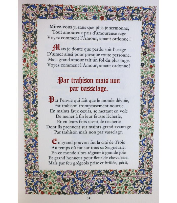 PISAN (Christine de) - Les ballades - BOUCHER (Lucy)