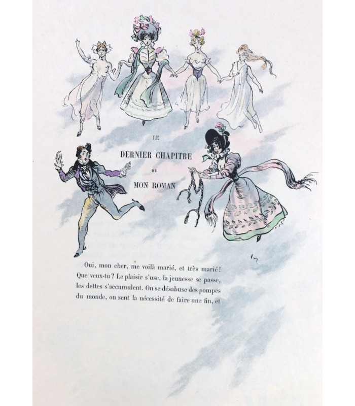 NODIER (Charles) - Le dernier chapitre de mon roman - MORIN (Louis)