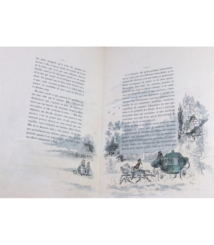 NODIER (Charles) - Le dernier chapitre de mon roman - MORIN (Louis)