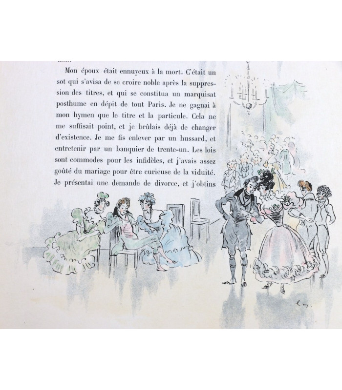 NODIER (Charles) - Le dernier chapitre de mon roman - MORIN (Louis)