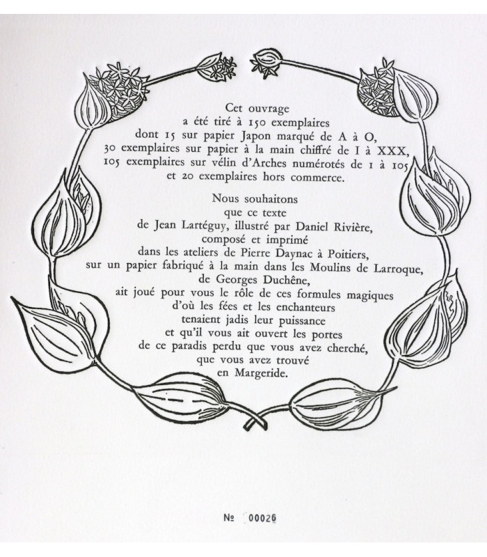 LARTEGUY (Jean) - Si tu reviens en Margeride - RIVIÈRE (Daniel)