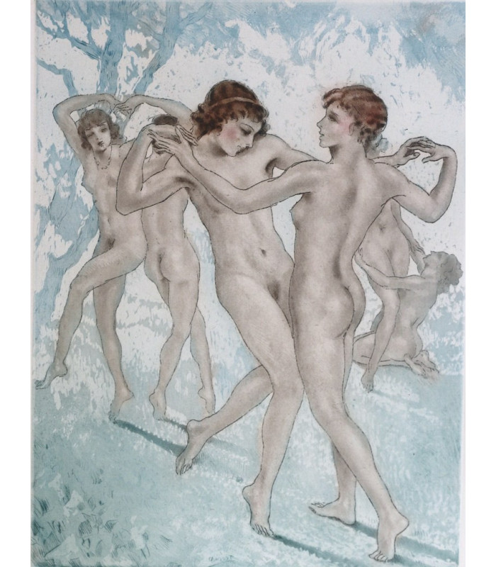 LOUŸS (Pierre) - Les Chansons secrètes de Bilitis - CHIMOT (Édouard)