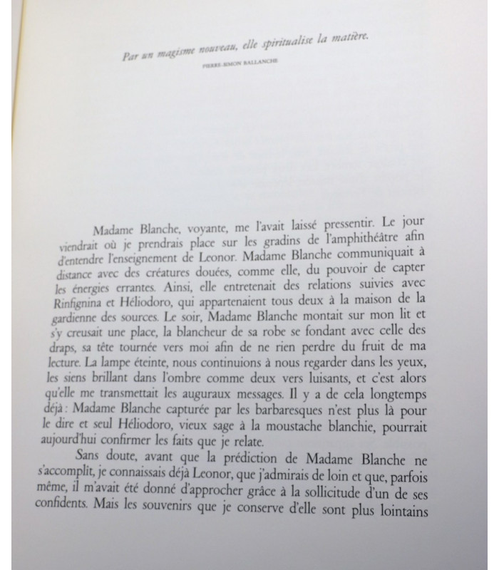 WALDBERG (Patrick) - Les Leçons - FINI (Léonor)