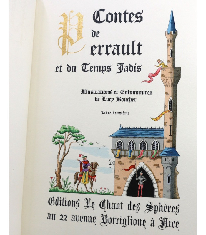 PERRAULT (Charles) - Contes de Perrault et du Temps Jadis - BOUCHER (Lucy)