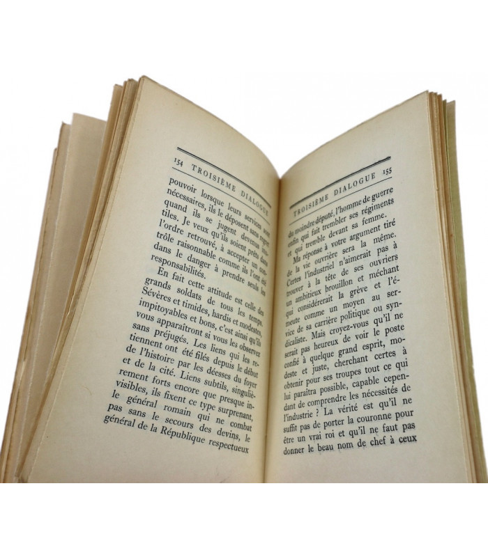 MAUROIS (André) - Dialogues sur le commandement