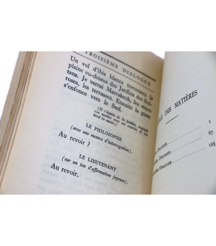 MAUROIS (André) - Dialogues sur le commandement