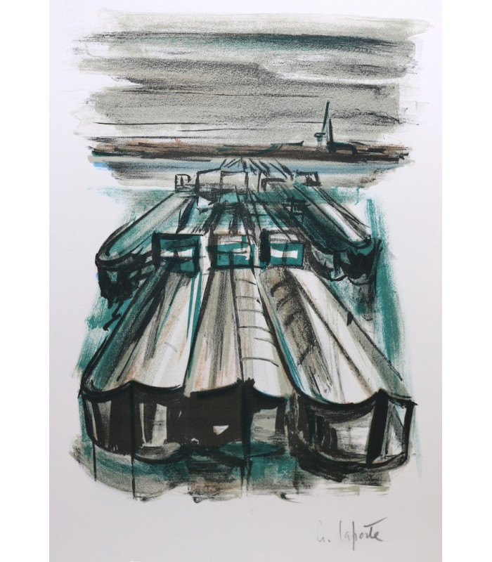 VERHAEREN (Émile) - Les villes à pignons - LAPORTE (Georges)