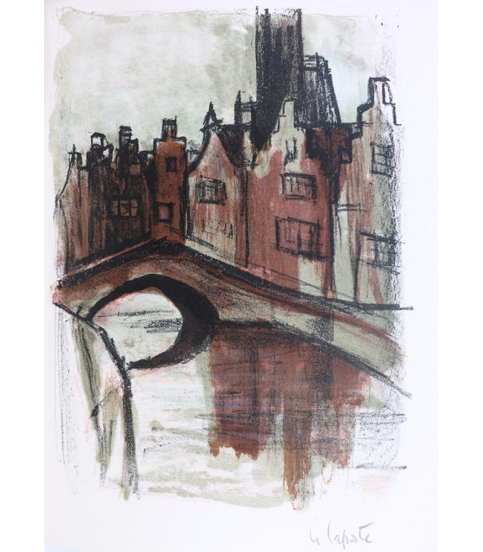 VERHAEREN (Émile) - Les villes à pignons - LAPORTE (Georges)