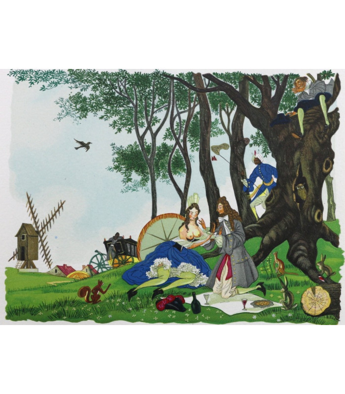 LA FONTAINE (Jean de) - Contes - LEMARIÉ (Henry)