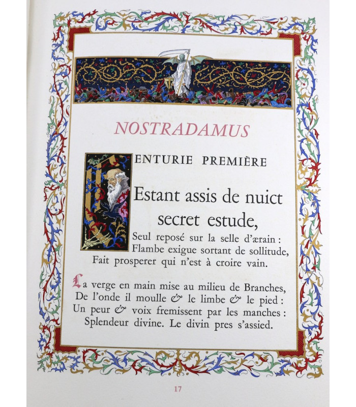 NOSTRADAMUS - Les Merveilleuses Centuries & Prophéties de Nostradamus - GRADASSI (Jean)