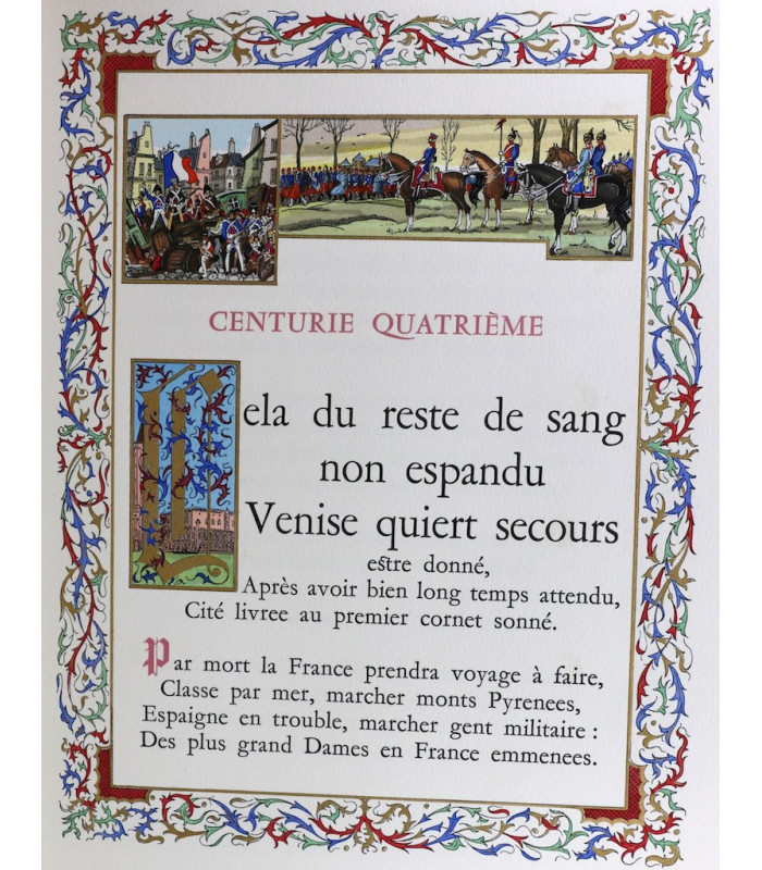 NOSTRADAMUS - Les Merveilleuses Centuries & Prophéties de Nostradamus - GRADASSI (Jean)