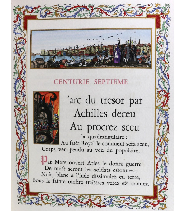 NOSTRADAMUS - Les Merveilleuses Centuries & Prophéties de Nostradamus - GRADASSI (Jean)