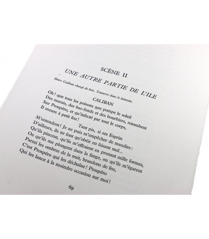 SHAKESPEARE (William) - La Tempête - CINGRIA (Alexandre)