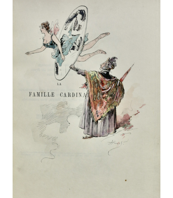 HALÉVY (Ludovic) - La Famille Cardinal - HENRIOT