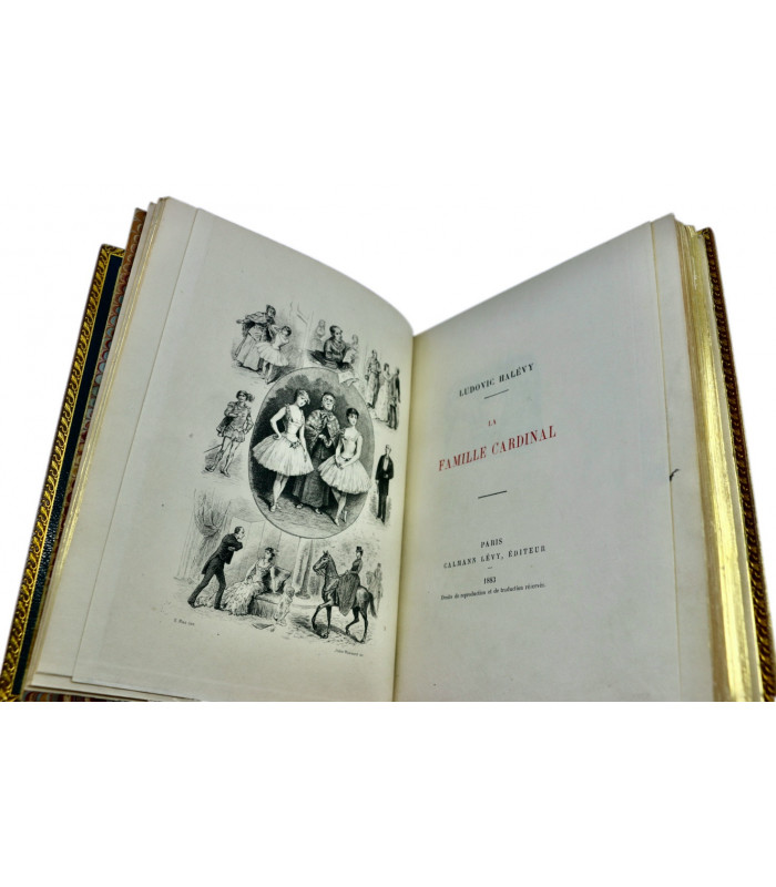 HALÉVY (Ludovic) - La Famille Cardinal - HENRIOT