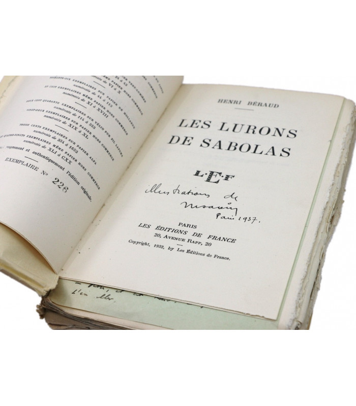 BÉRAUD (Henri) - Les lurons de Sabolas - SAVIN (Maurice Louis)