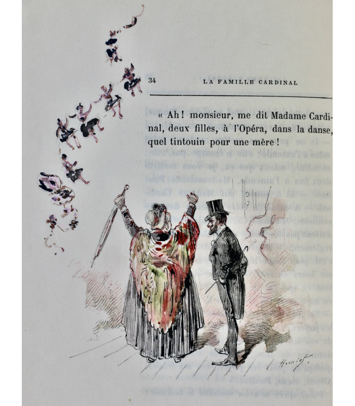 HALÉVY (Ludovic) - La Famille Cardinal - HENRIOT