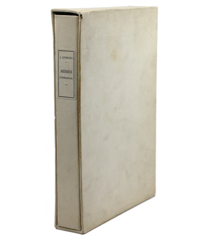 HÉRONDAS - Mimes d'Hérondas - CARLO RIM