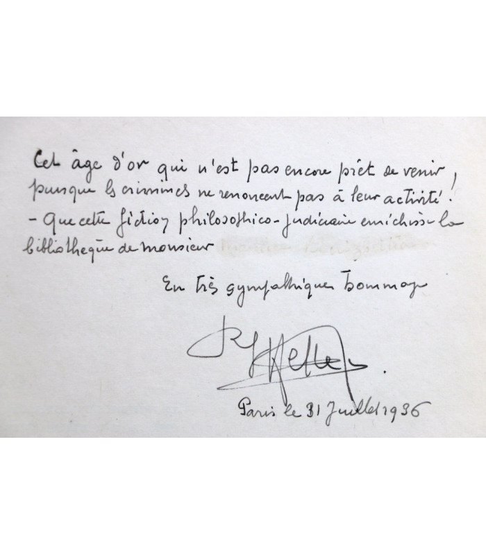 HESSE (Raymond) - L’Age d’Or - VERTÈS (Marcel)