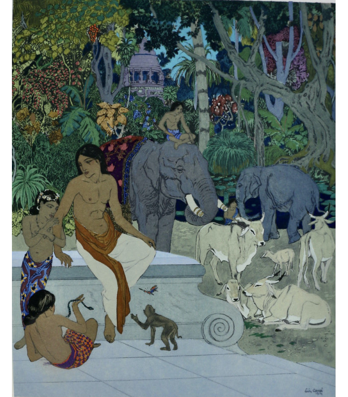 BARRUCAND (Victor) - Le Chariot de terre cuite - CARRÉ (Léon)