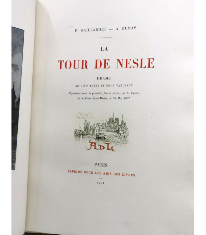 DUMAS (Alexandre) & GAILLARDET (F.) - La Tour de Nesle - ROBIDA (Albert)