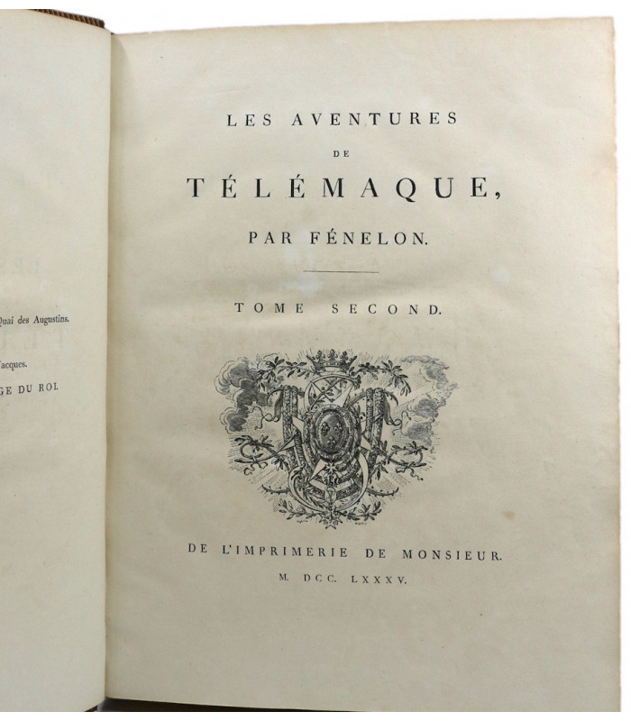 FÉNELON (François de Salignac de la Mothe) - Les Aventures de Télémaque - MOITTE