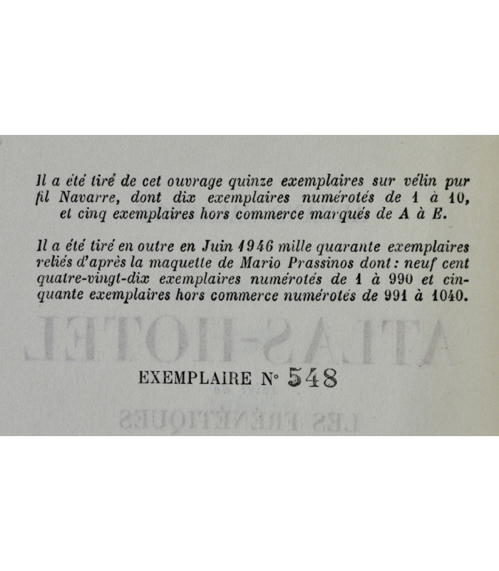 SALACROU (Armand) - Théâtre ** - PRASSINOS (Mario)