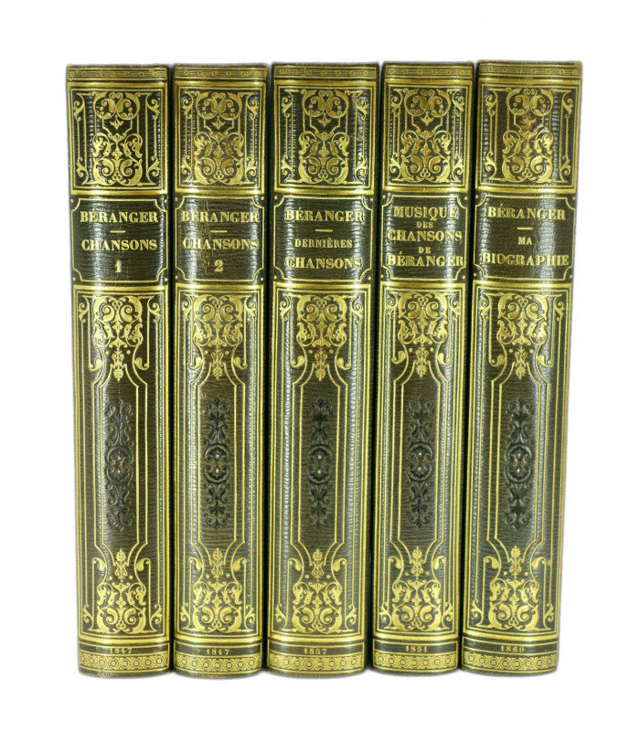 BÉRANGER (Pierre-Jean de) - Oeuvres complètes