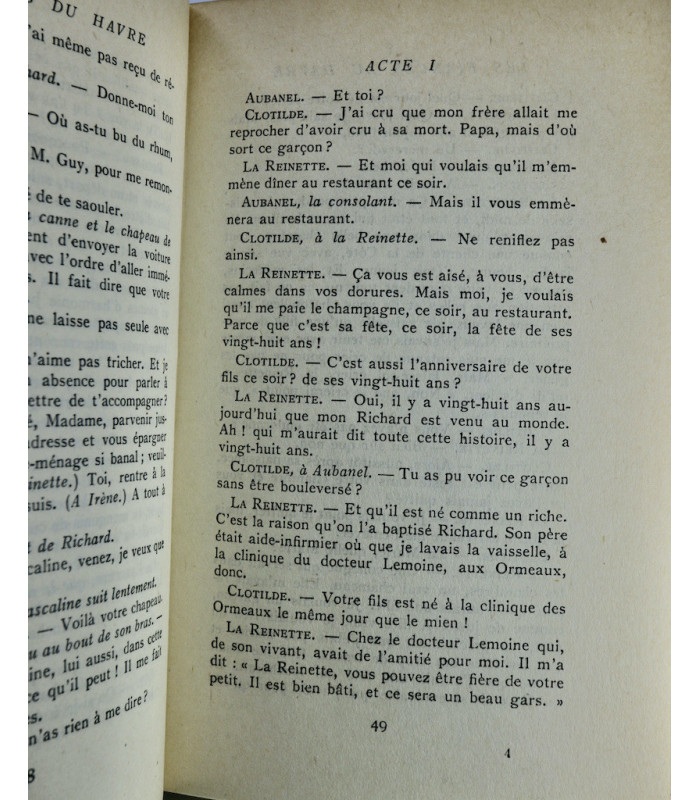 SALACROU (Armand) - Théâtre ***** - PRASSINOS (Mario)
