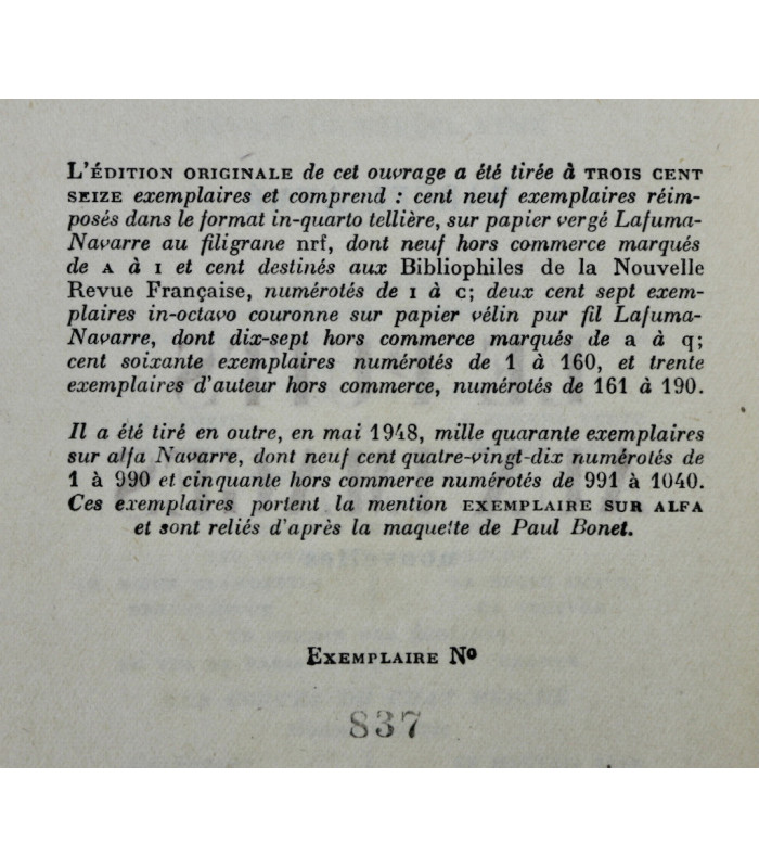 AYMÉ (Marcel) - Le Puits aux images - BONET (Paul)