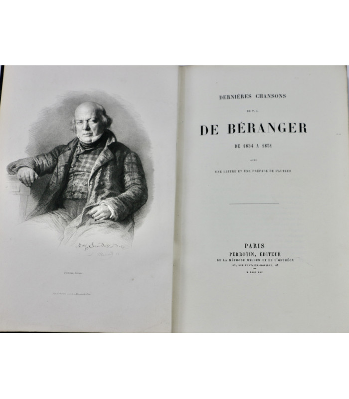 BÉRANGER (Pierre-Jean de) - Oeuvres complètes