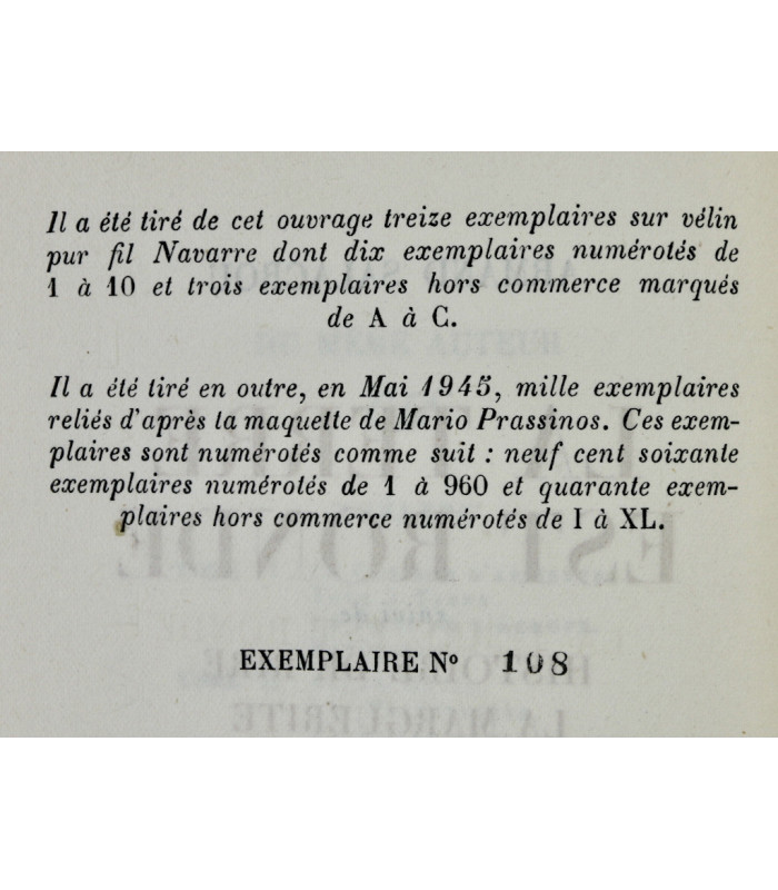 SALACROU (Armand) - Théâtre **** - PRASSINOS (Mario)