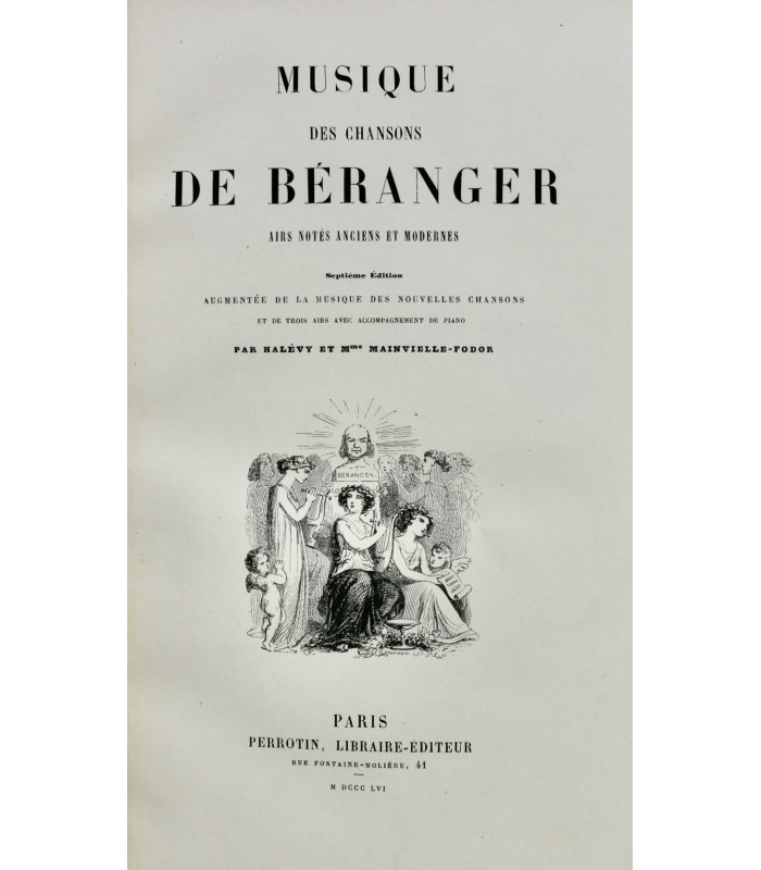 BÉRANGER (Pierre-Jean de) - Oeuvres complètes