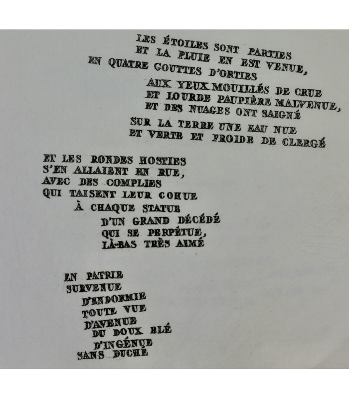 CLOCHEY (Daniel) - Enterrement d'heure douze